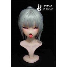 (NFD047)Customize Handmade Crossdress Full Head Female/Girl Resin Japanese Cartoon Character Animego Cosplay Kigurumi Mask